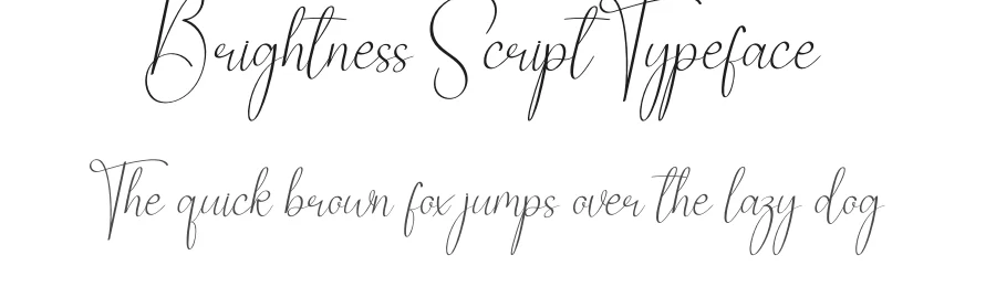 Brightness Script Typeface by andikastudio — Script Handwritten Font
