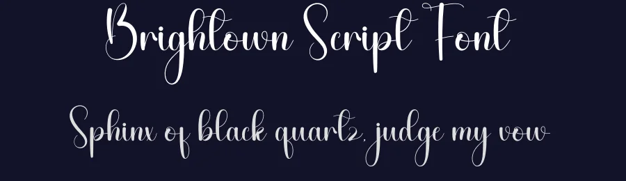 Brightown Script Font by andikastudio — Script Handwritten Font — thumbnail 2