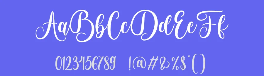 Brightside Calligraphy Font by 99designs — Script Handwritten Font — thumbnail 3
