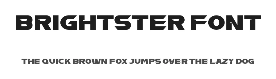 Brightster Font by Maiko Hatta — Display Font