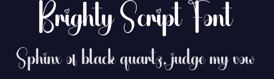 Brighty Script Font by creativeletter — Script Handwritten Font — thumbnail 2