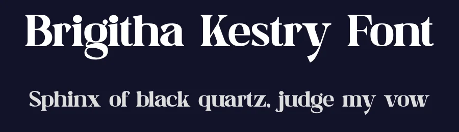 Brigitha Kestry Font by SlideShoot — Serif Font — thumbnail 2