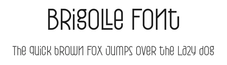Brigolle Font by Phoenix Dungeon — Sans Serif Font