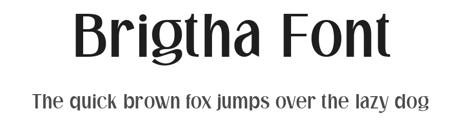 Brigtha Font by hyperactype — Display Font