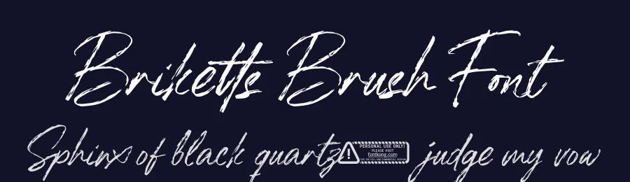 Briketts Brush Font by overlaytemplates — Script Handwritten Font — thumbnail 2