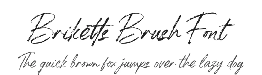Briketts Brush Font by overlaytemplates — Script Handwritten Font