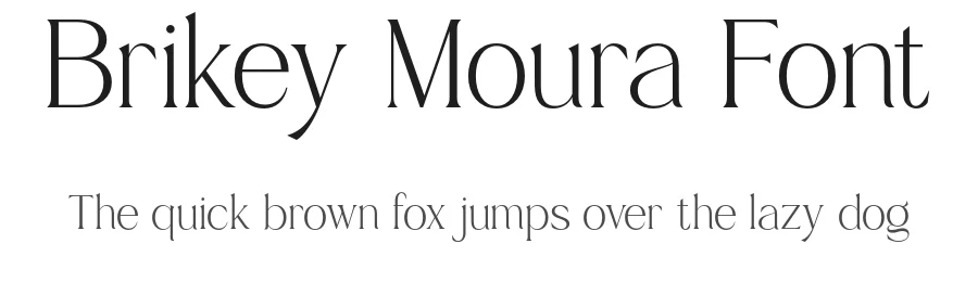 Brikey Moura Font by roomspace.cl — Serif Font