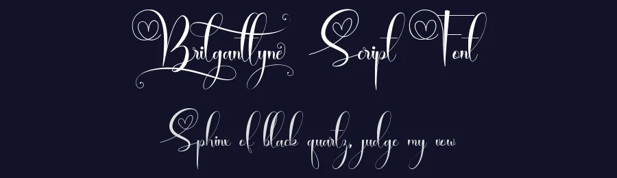 Brilganttyne Script Font by Naharstd — Script Handwritten Font — thumbnail 2