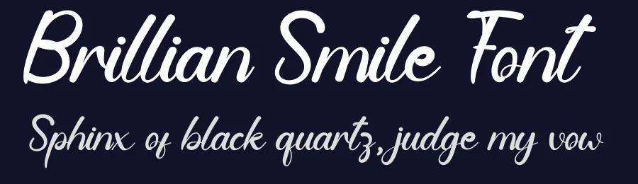 Brillian Smile Font by andikastudio — Script Handwritten Font — thumbnail 2