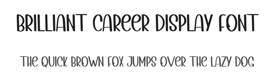 Brilliant Career Display Font by inermediaSTUDIO — Display Font