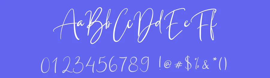 Brilliant Classy Script Font by ReyreyBlue — Script Handwritten Font — thumbnail 3