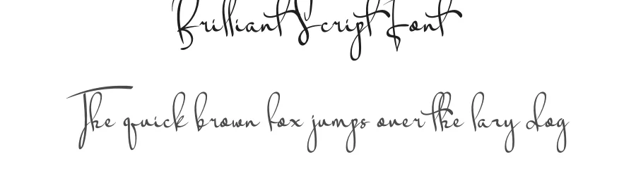 Brilliant Script Font by levincreative — Script Handwritten Font