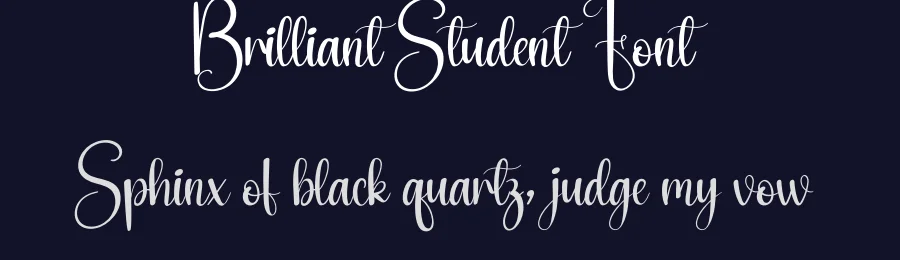 Brilliant Student Font by andikastudio — Script Handwritten Font — thumbnail 2