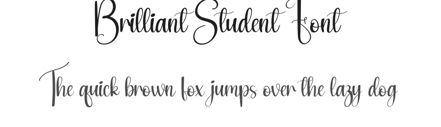 Brilliant Student Font by andikastudio — Script Handwritten Font