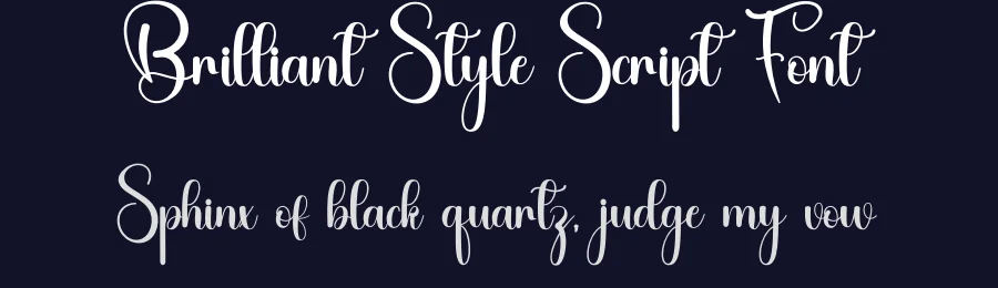 Brilliant Style Script Font by inermediaSTUDIO — Script Handwritten Font — thumbnail 2