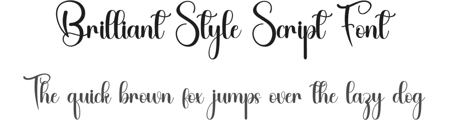 Brilliant Style Script Font by inermediaSTUDIO — Script Handwritten Font