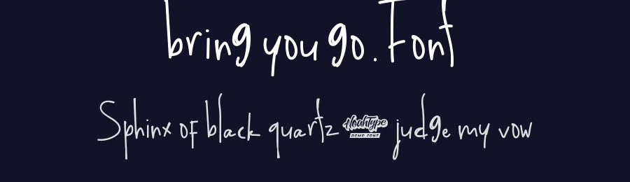 Bring You Go Font by noahtype — Decorative Font — thumbnail 2