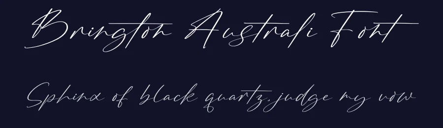 Brington Australi Font by stylishtype.co — Script Handwritten Font — thumbnail 2
