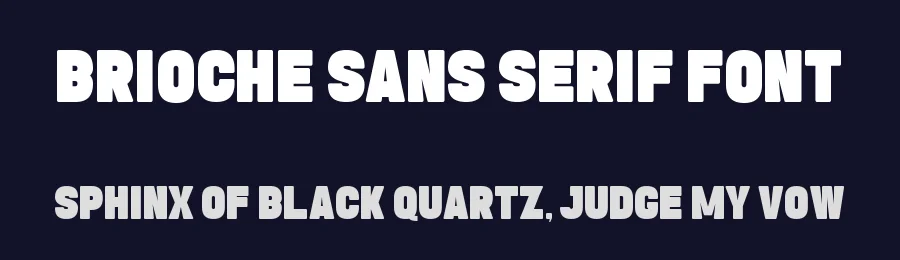 Brioche Sans Serif Font by Almairatype — Decorative Font — thumbnail 2