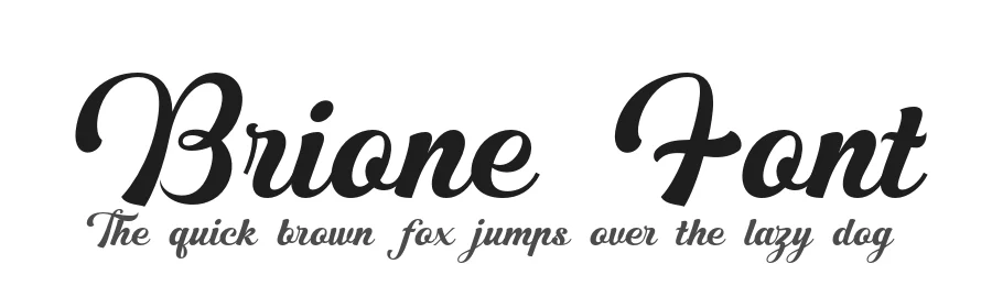 Brione Font by Krisma Graph — Script Handwritten Font