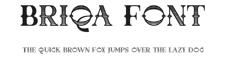 Briqa Font by ErmediaStudio — Decorative Font