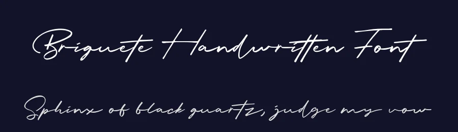 Briquete Handwritten Font by Bluetype — Script Handwritten Font — thumbnail 2