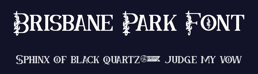 Brisbane Park Font by nihstudio — Serif Font — thumbnail 2