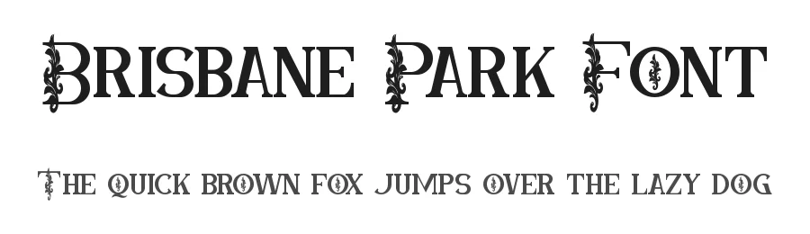 Brisbane Park Font by nihstudio — Serif Font