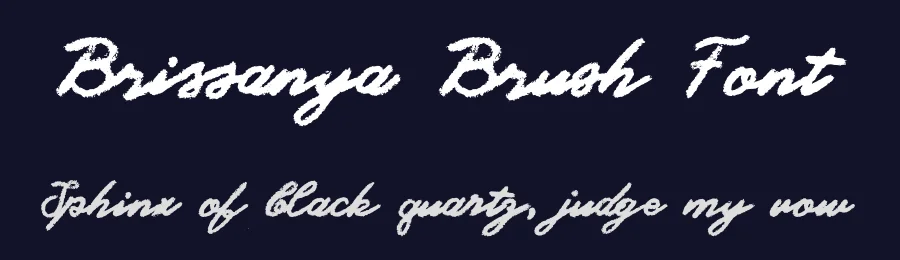 Brissanya Brush Font by Dhabee — Script Handwritten Font — thumbnail 2