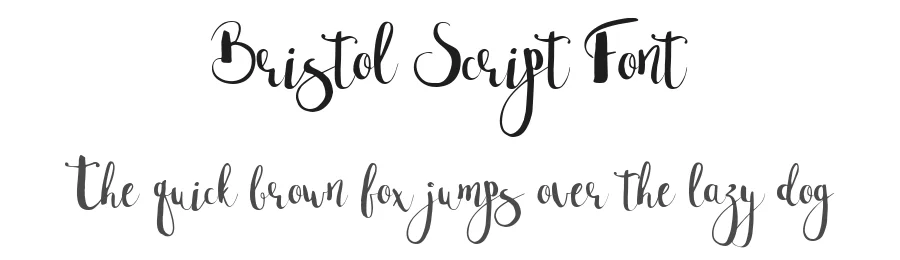 Bristol Script Font by Mellow Design Lab — Script Handwritten Font