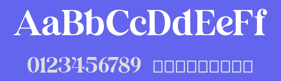 Britania Ligatura Serif Font by Aluyeah Studio — Serif Font — thumbnail 3