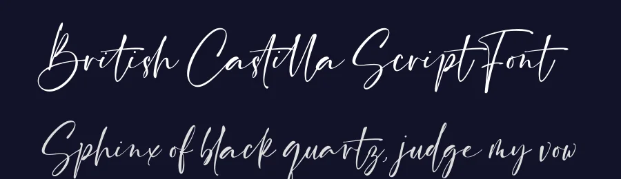 British Castilla Script Font by ErgibiStudio — Script Handwritten Font — thumbnail 2