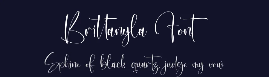 Brittanyla Font by perspectype — Script Handwritten Font — thumbnail 2
