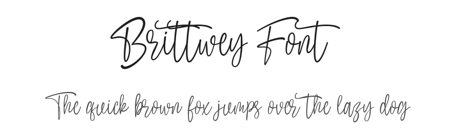 Brittwey Font by Balevgraph Studio — Script Handwritten Font