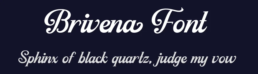 Brivena Font by ahweproject — Script Handwritten Font — thumbnail 2
