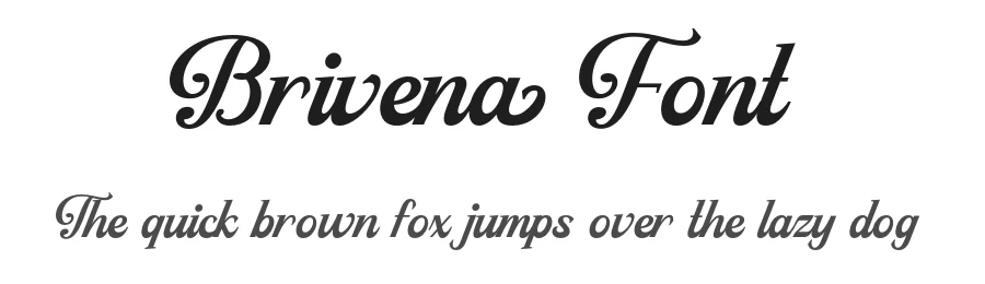 Brivena Font by ahweproject — Script Handwritten Font