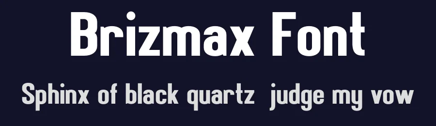 Brizmax Font by Pikgura Type — Display Font — thumbnail 2