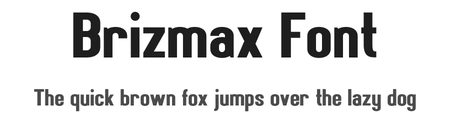 Brizmax Font by Pikgura Type — Display Font