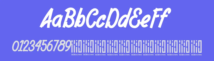 Broadster Font by ikiiko type — Display Font — thumbnail 3