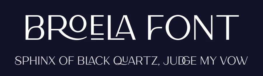 Broela Font by fontcade — Serif Font — thumbnail 2