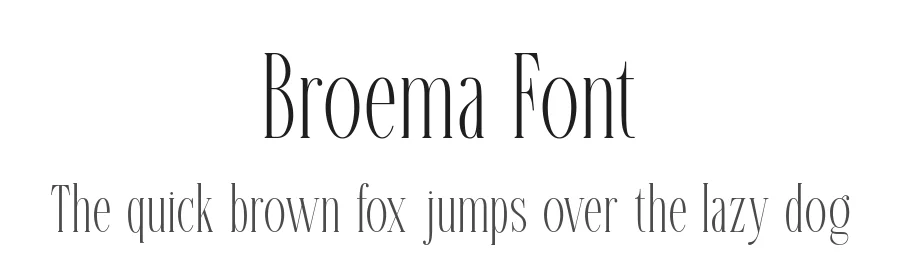 Broema Font by alit design — Serif Font