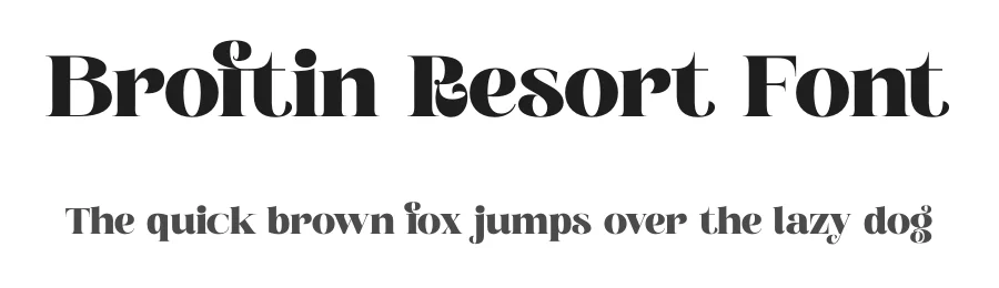 Broftin Resort Font by timelesstype.co — Serif Font