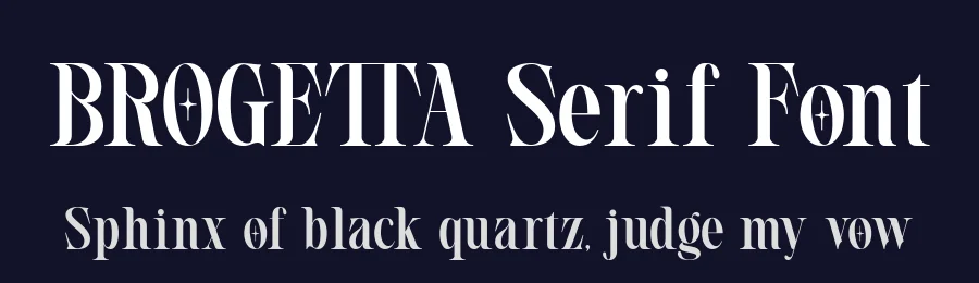 BROGETTA Serif Font by [email protected] — Serif Font — thumbnail 2