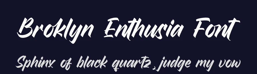 Broklyn Enthusia Font by letterenastudios — Script Handwritten Font — thumbnail 2