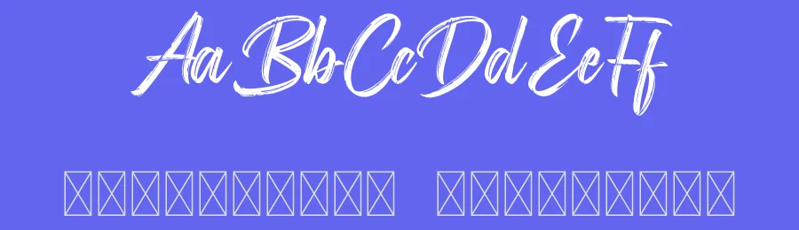 Bromarkers Brush Font by CalligraphyFonts.net — Script Handwritten Font — thumbnail 3