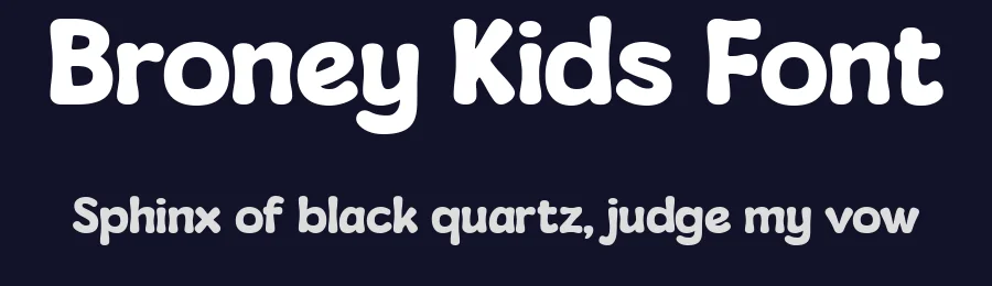 Broney Kids Font by Dantype — Decorative Font — thumbnail 2