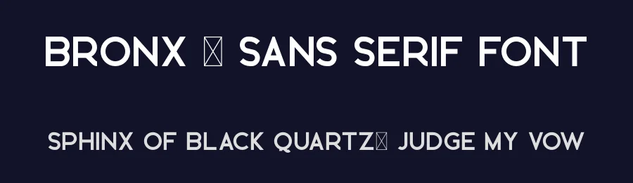 Bronx – Sans Serif Font by vp_creative_shop — Sans Serif Font — thumbnail 2