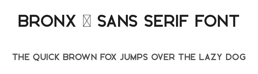 Bronx – Sans Serif Font by vp_creative_shop — Sans Serif Font
