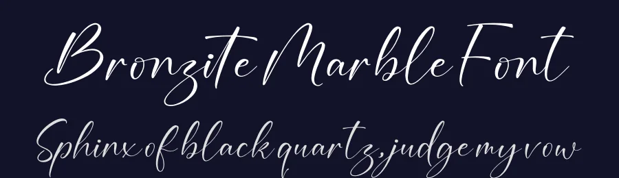Bronzite Marble Font by letterenastudios — Script Handwritten Font — thumbnail 2