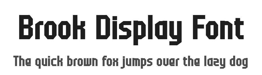 Brook Display Font by Alpaprana — Display Font